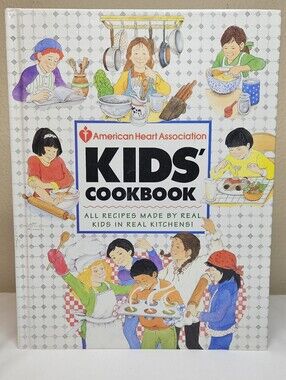 Vintage Kids' Cookbook By American Heart Association NEW